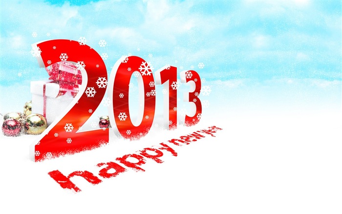 2013 Nový rok téma kreativní tapety (2) #13