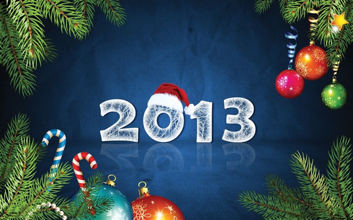 2013 Nový rok téma kreativní tapety (2) #15