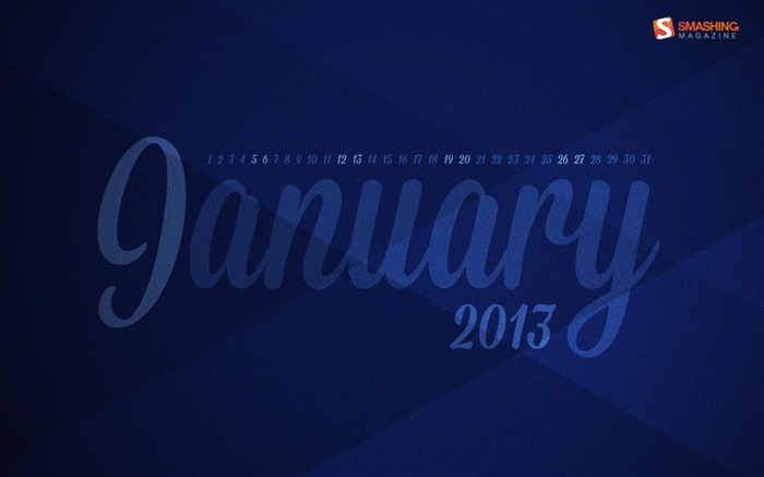 Januar 2013 Kalender Wallpaper (1) #13