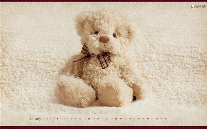 January 2013 Calendar wallpaper (2) #12