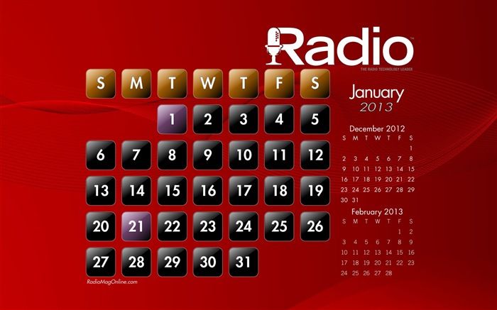 02 2013 Calendar fondo de pantalla (1) #4