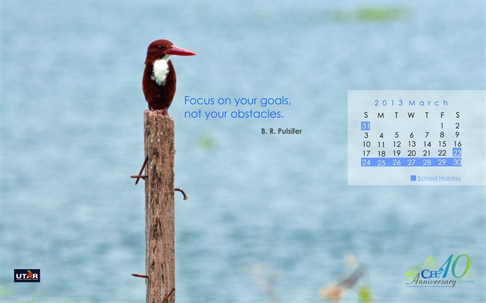 March 2013 calendar wallpaper (1) #3