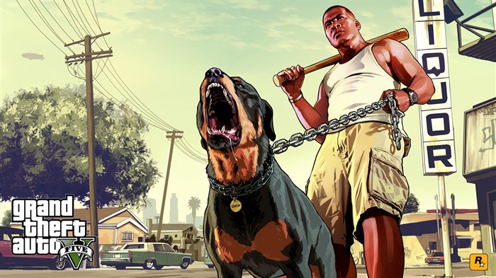 Grand Theft Auto V GTA 5 HD herní plochu #9