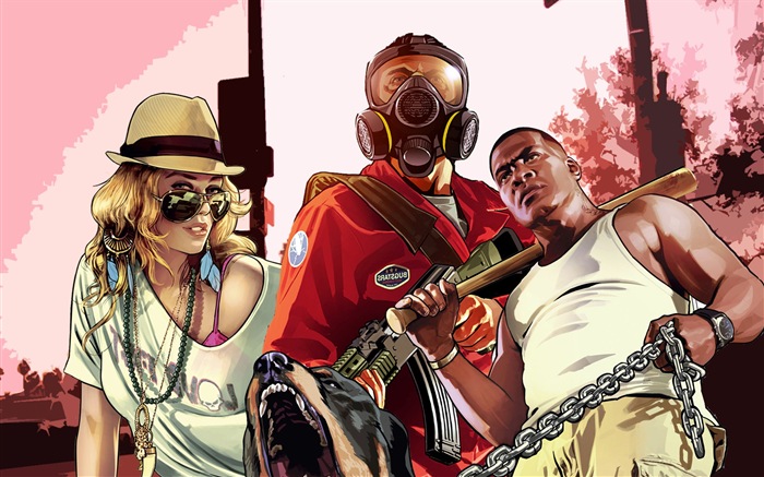Grand Theft Auto V GTA 5 HD game wallpapers #12