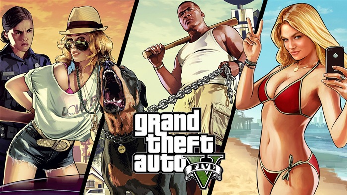 Grand Theft Auto V GTA 5 HD Spiel wallpapers #17