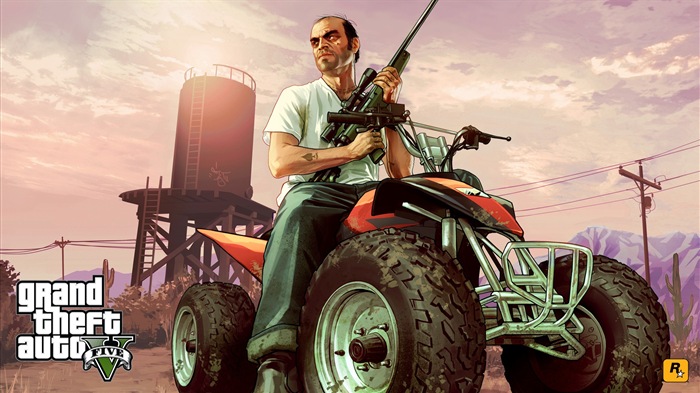 Grand Theft Auto V GTA 5 HD herní plochu #19