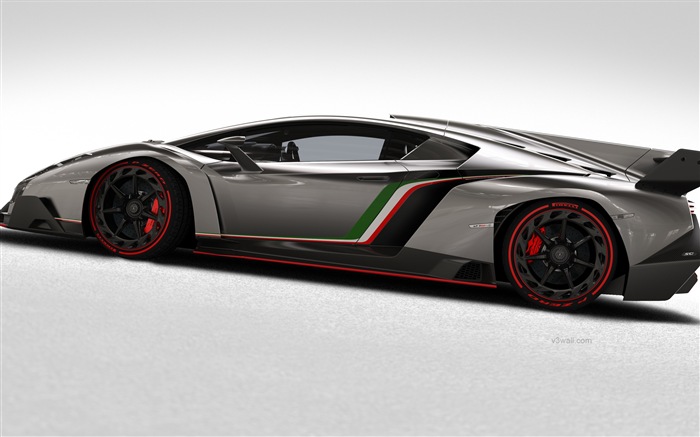 2013 Lamborghini Veneno 兰博基尼Veneno豪华超级跑车高清壁纸3