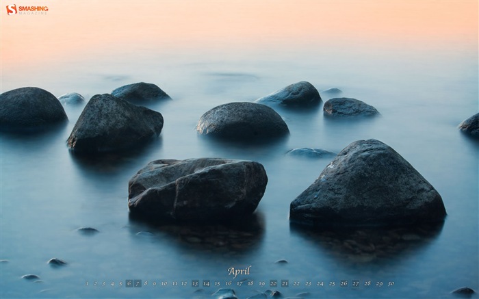 April 2013 Calendar wallpaper (2) #13