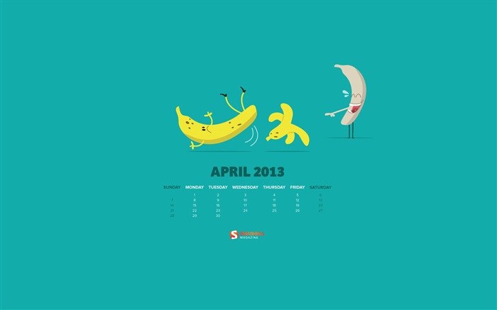 April 2013 Kalender Wallpaper (2) #16