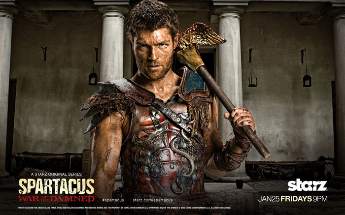 Spartacus: La Guerre des fonds d'écran HD Damned #13
