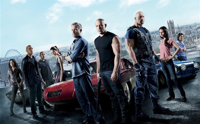 Fast and Furious 6 fonds d'écran de films HD #1