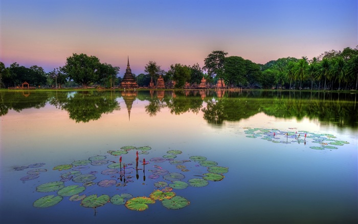 Windows 8 tema fondo de pantalla: Paisaje hermoso en Tailandia #2