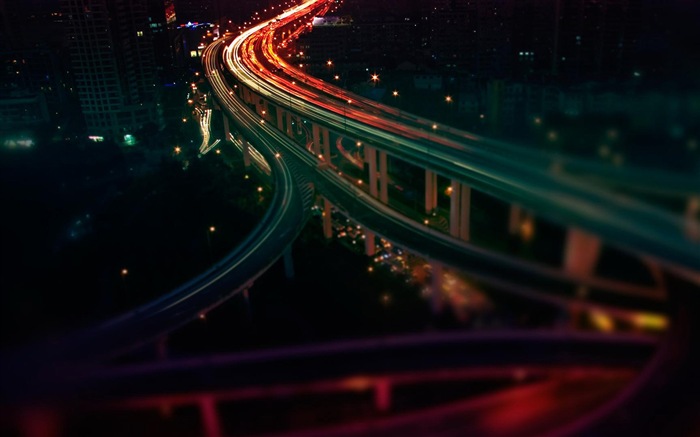 Charming city night HD wallpapers #11