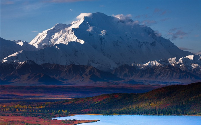 Denali National Park Landschaft HD Wallpaper #4