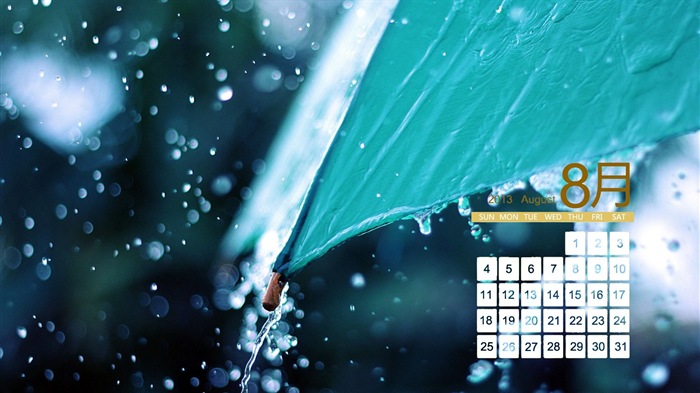 August 2013 calendar wallpaper (1) #11