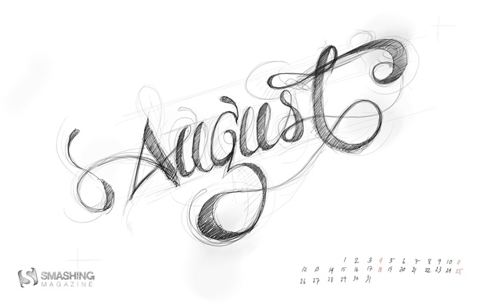 August 2013 calendar wallpaper (2) #5