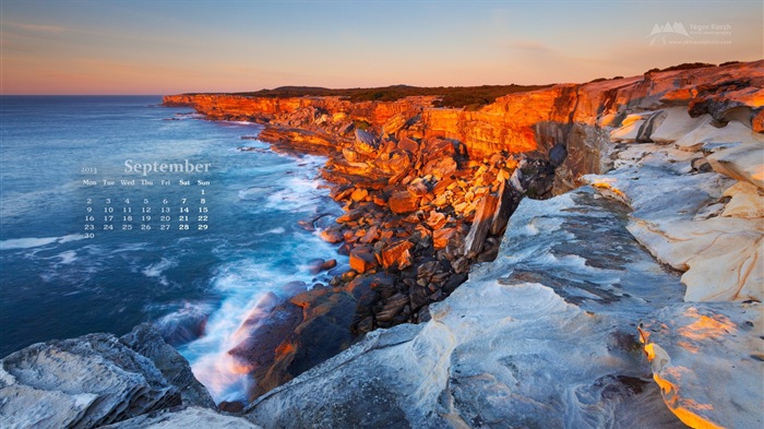 Septembre 2013 Calendar Wallpaper (1) #1