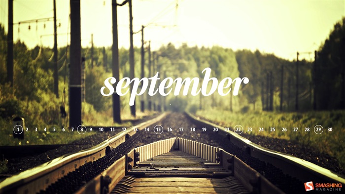 Septembre 2013 Calendar Wallpaper (2) #1