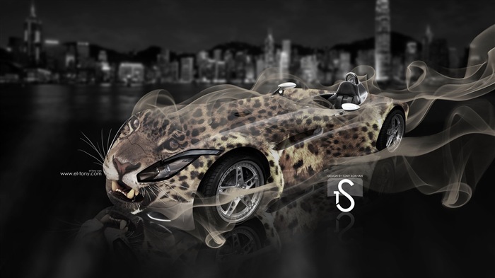 梦幻创意汽车设计壁纸，动物汽车2