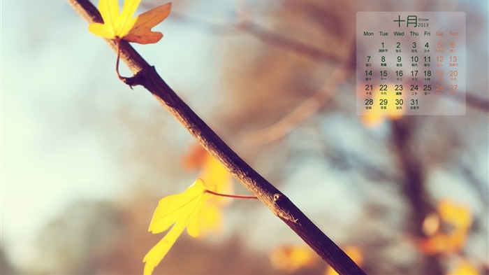 October 2013 calendar wallpaper (1) #14