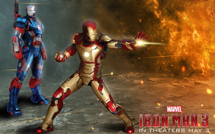 2013 Iron Man 3 neuesten HD Wallpaper #7