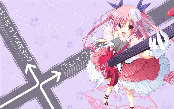 Music guitar anime girl HD wallpapers #9