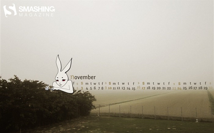 Novembre 2013 Calendar Wallpaper (2) #19