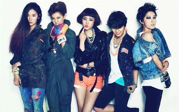 Glam korejské hudební dívky tapety #1