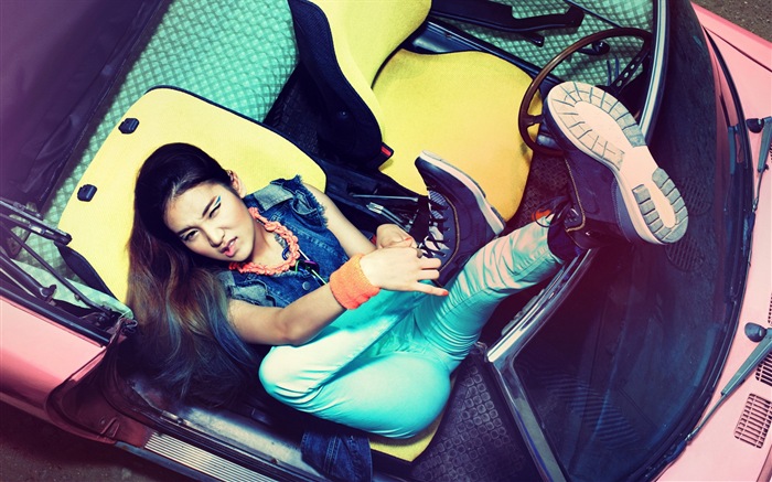 Glam korejské hudební dívky tapety #6