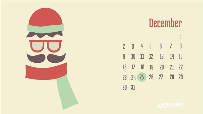 December 2013 Calendar wallpaper (1) #13