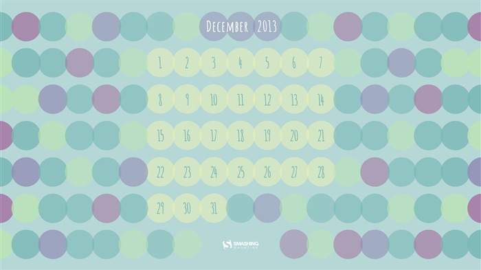 Décembre 2013 Calendar fond d'écran (2) #8