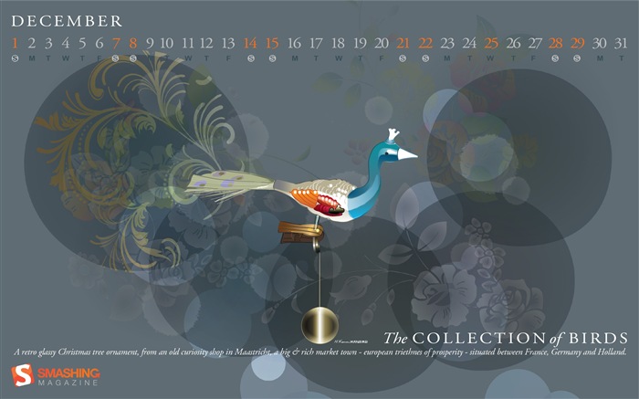 December 2013 Calendar wallpaper (2) #16