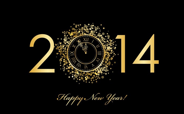 2014 New Year téma HD Tapety na plochu (1) #1