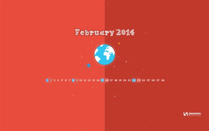 2014年2月 月曆壁紙(一) #15