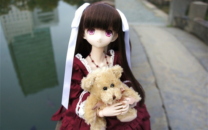 Belle wallpapers Dollfie filles jouets HD #10