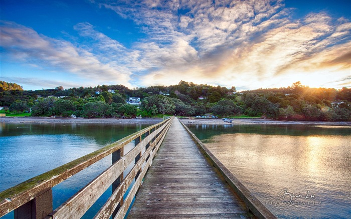 뉴질랜드 북섬의 아름다운 풍경, 윈도우 8 테마 배경 화면 #5
