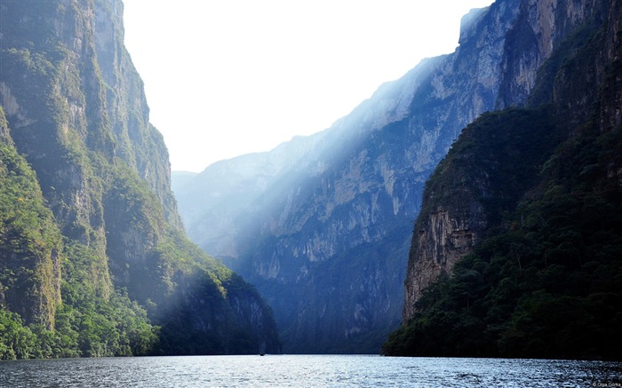 美麗的山川，湖泊，森林，Windows 8 主題高清壁紙 #8