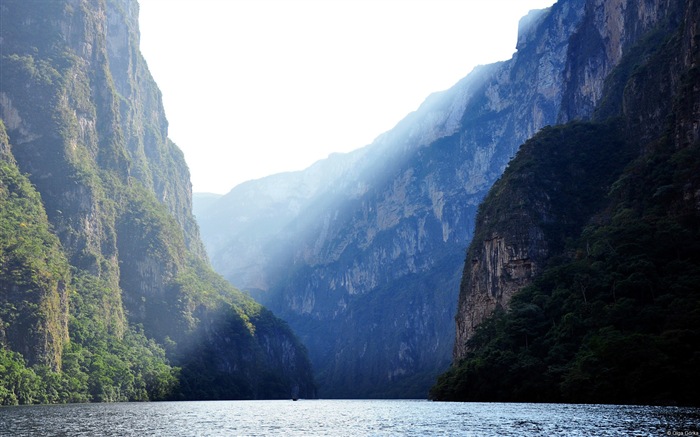 Belles montagnes, lac, forêt, fonds d'écran Windows 8 thème HD #8