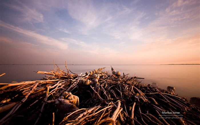 Spiekeroog 施皮克奧格島風景，Windows 8 主題壁紙 #6