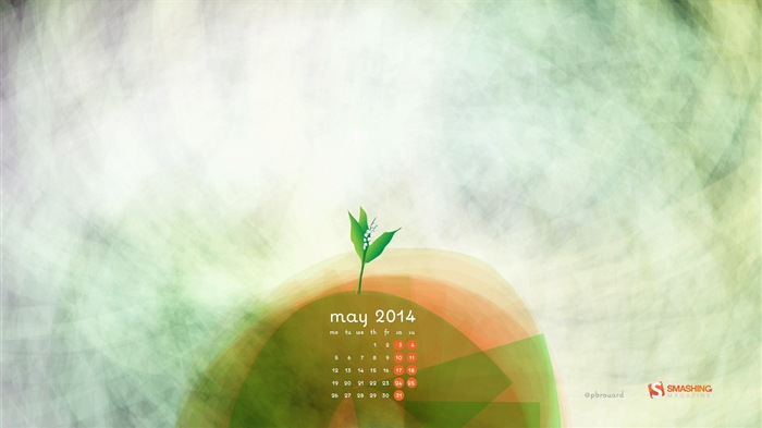 Mai 2014 calendrier fond d'écran (2) #8