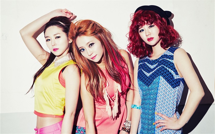 EYE ODD, coréen trio de groupe de fille, fonds d'écran HD #3