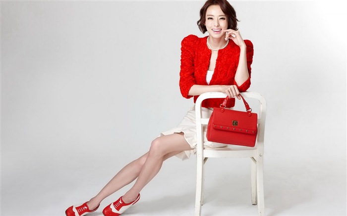 Coréenne belle fille, Lee Da Hae, fonds d'écran HD #8
