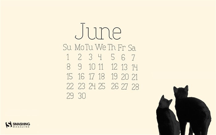 June 2014 calendar wallpaper (2) #19