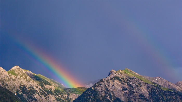 Schöner Regenbogen Landschaft HD Wallpaper #10