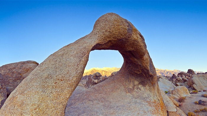 Desiertos calientes y áridas, de Windows 8 fondos de pantalla de pantalla ancha panorámica #5