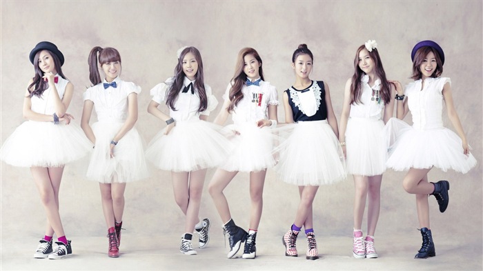 Koreanische Musik Girl-Group, ein rosa HD Wallpaper #4