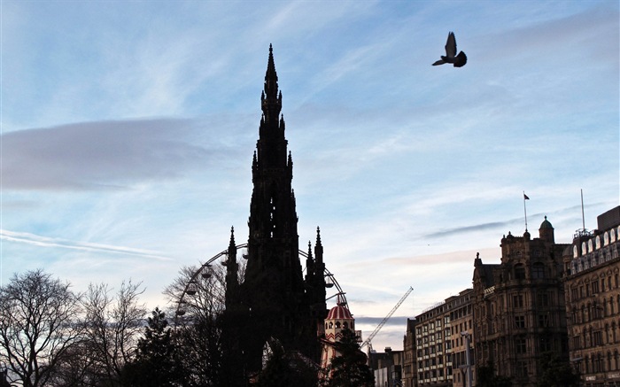 Hermosa ciudad de Edimburgo, Escocia, fondos de pantalla de alta definición #4