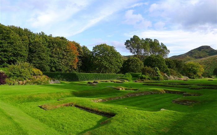 Belle ville d'Edimbourg, en Ecosse fonds d'écran HD #19