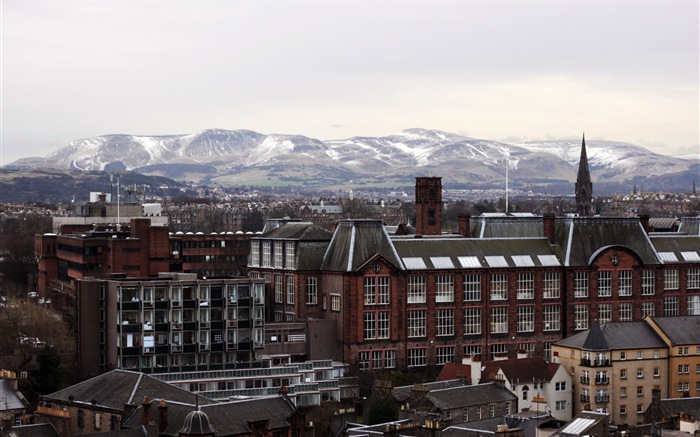 Belle ville d'Edimbourg, en Ecosse fonds d'écran HD #20