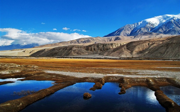 Pamir beaux fonds d'écran paysage HD #1